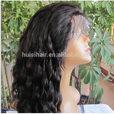 Factory direct sale from one donor premium quality baby hair cheap price lace wig human hair