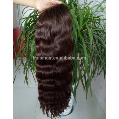 Factory vendor low price good feedback wholesale Waimaotong body wave #2 lace front wig new style