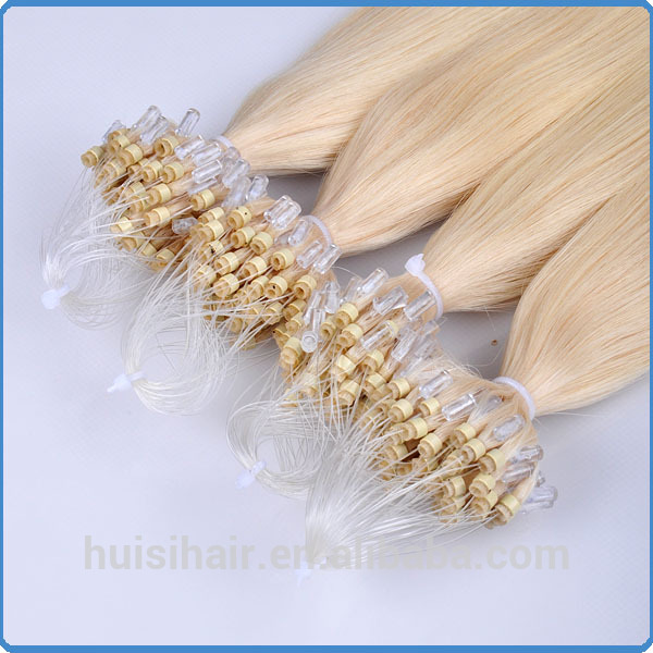 Waimaotong Golden Supplier Direct Factory Hot Selling Best Quality Keratin Micro Ring Human Hair Extensions