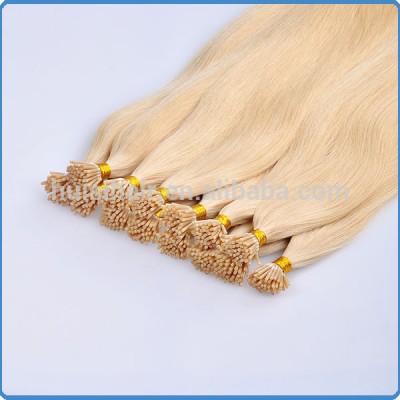 World latest famous products most sold fast shipping factory price 18inch straight I link hair blonde